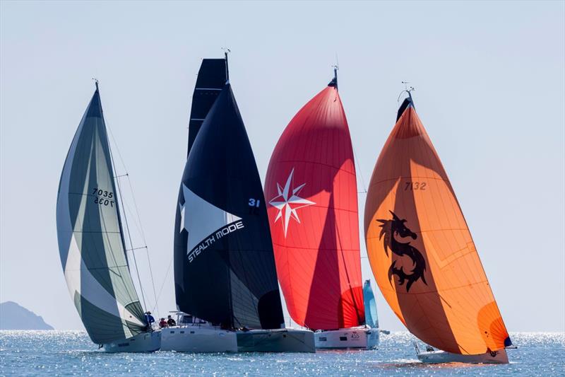Divisions mixing it under spinnaker - Jeanneau and 74 Islands Airlie Beach Race Week, Day 6 - photo © Andrea Francolini / ABRW