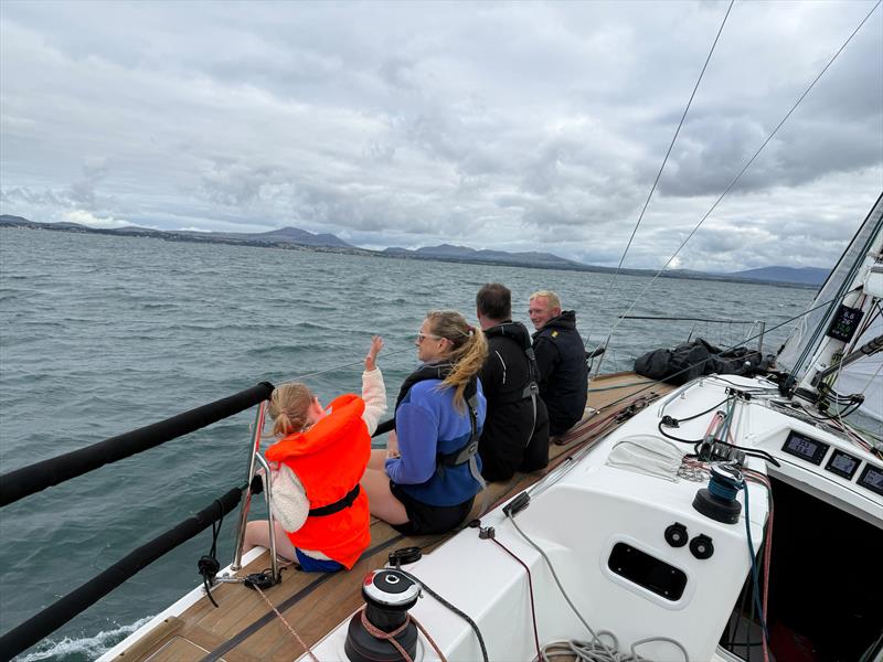 Family on the rail on Mojito in the Pwllheli Sailing Club Summer Series - photo © John Dunlop