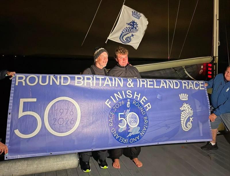 Simon Bamford and Zeb Fellows on Sun Fast 3300 Kestrel - photo © RORC