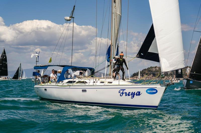 Freya's foredeck has it under control on day 1 of SeaLink Magnetic Island Race Week 2026 - photo © Revolution Productions