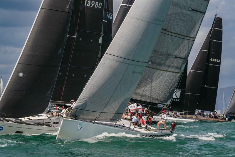 Spinnaker Division 1 start - Hartbreaker at bottom of screen on day 2 of SeaLink Magnetic Island Race Week 2026 - photo © Revolution Productions