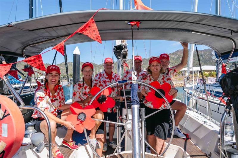 Poppy's crew dressed in Poppy outfits on day 2 of SeaLink Magnetic Island Race Week 2026 - photo © Revolution Productions