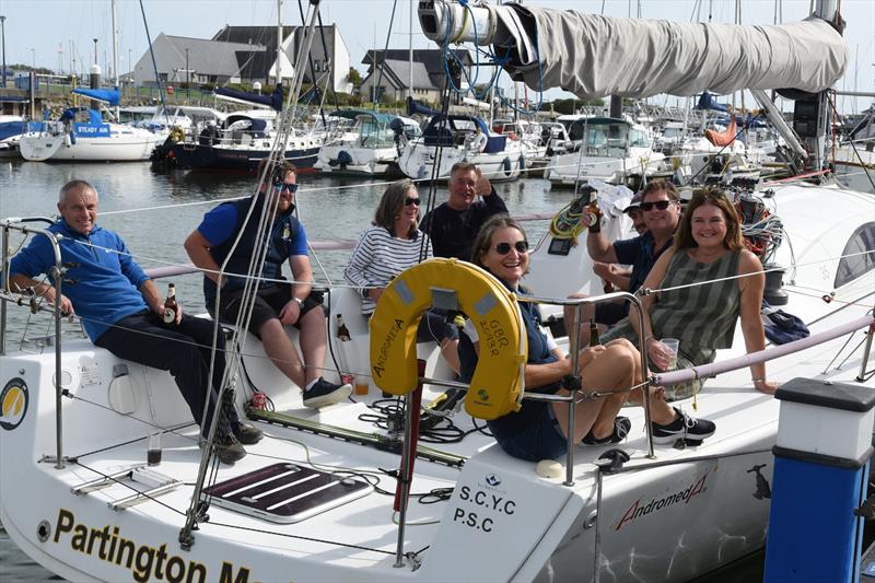Pontoon reception - IRC Welsh National Championships at Pwllheli - photo © Gerallt Willians