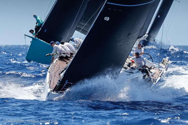 Belladonna and Warthog neck and neck in the inaugural Antigua Racing Cup - photo © Paul Wyeth / pwpictures.com