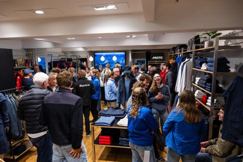 Solent Super Series Round 1 - Welcome Drinks at the Musto Store - photo © Patrick Condy / PKC Media