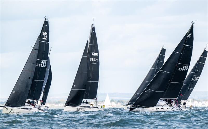 Solent Super Series Round 1 - Upwind during Race 1 - photo © Patrick Condy / PKC Media