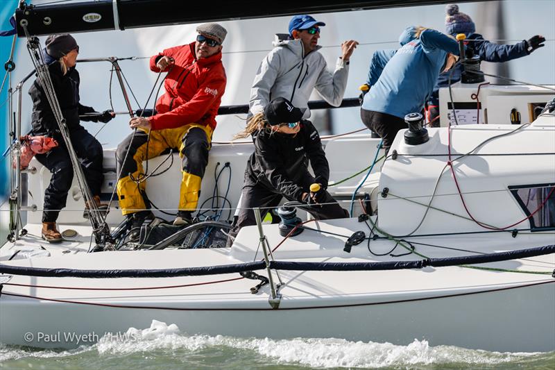 Elaine Again - Seldén Hamble IRC Autumn Championship - photo © Paul Wyeth / www.pwpictures.com