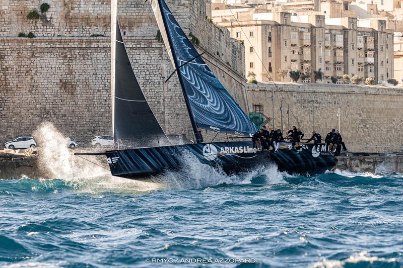 Arkas Blue Moon set for the 47th Rolex Middle Sea Race - photo © RMYC / Andrea Azzopardi
