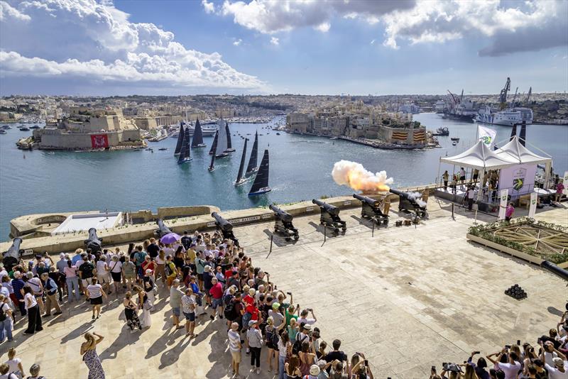Valletta's imperious Grand Harbour provided the stage for the Rolex ...