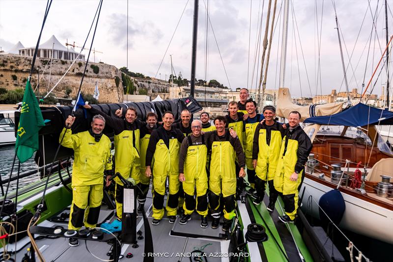 Daguet 5 takımı, Rolex Middle Sea Race 2026 yarışını tamamladı - fotoğraf © RMYC / Andrea Azzopardi