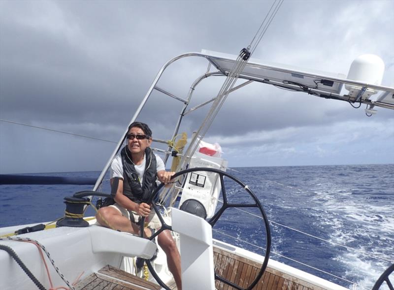 Home is calling for Keiichirou Morimura as he closes out the Melbourne Osaka Yacht Race - photo © K Morimura