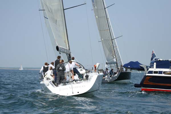 The first weekend of the IRM David Diehl Trophy attracts a fleet of Farr 45s photo copyright Eddie Mays taken at Royal Thames Yacht Club and featuring the IRM class