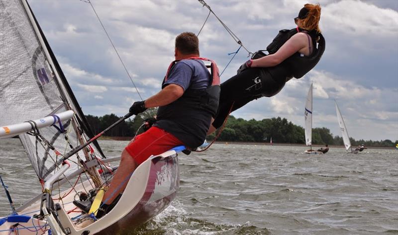 Big turnout for Day 1 of the Sunday Summer Series at Hollowell photo copyright Stewart Elder taken at Hollowell Sailing Club and featuring the ISO class