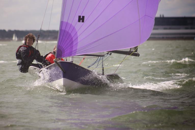 ISO national champions John Gill & Juliet Daniels at GJW Direct SailFest photo copyright SailRacer taken at  and featuring the ISO class