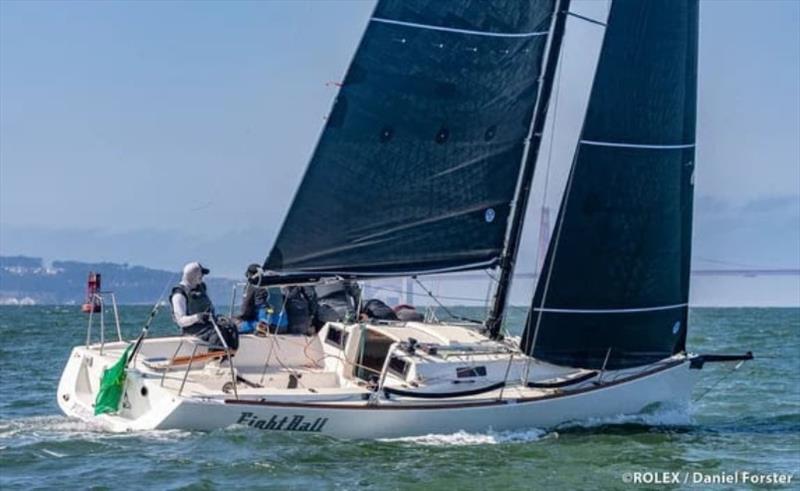 Scott Easom's gorgeous J/100 Eight Ball - SSS Round the Rocks Race photo copyright Rolex / Daniel Forster taken at Richmond Yacht Club, California and featuring the J100 class