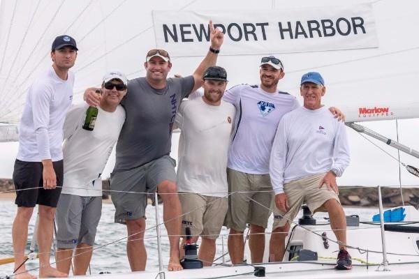 Newport Harbour Yacht Club win the 102nd Challenge for the Sir Thomas Lipton Cup photo copyright Cynthia Sinclair Photography taken at San Diego Yacht Club and featuring the J105 class