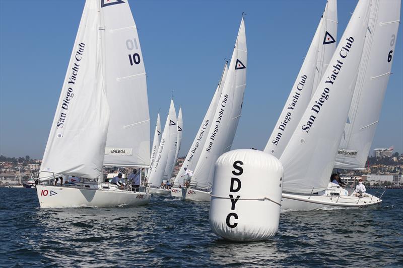 Sir Thomas Lipton Challenge Cup day 1 photo copyright Joysailing taken at San Diego Yacht Club and featuring the J105 class