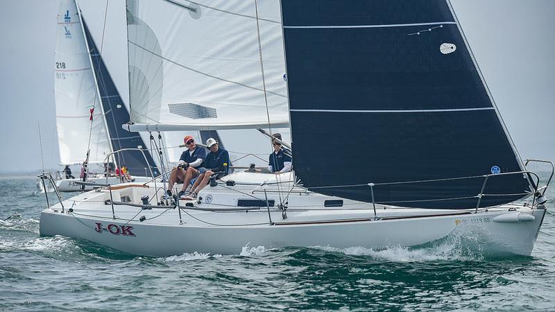 2021 Yachting Cup at San Diego Yacht Club day 1 photo copyright Mark Albertazzi taken at San Diego Yacht Club and featuring the J105 class