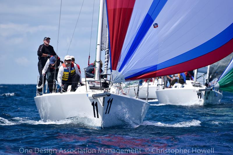 2018 J/105 North American Championship - Day 1 photo copyright Christopher Howell taken at Little Traverse Yacht Club and featuring the J105 class