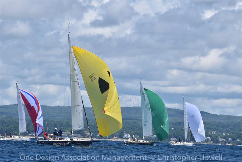 2018 J/105 North American Championship - Day 1 photo copyright Christopher Howell taken at Little Traverse Yacht Club and featuring the J105 class