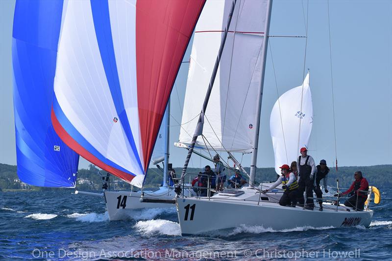 2018 J/105 North American Championship - Day 3 photo copyright Christopher Howell taken at Little Traverse Yacht Club and featuring the J105 class