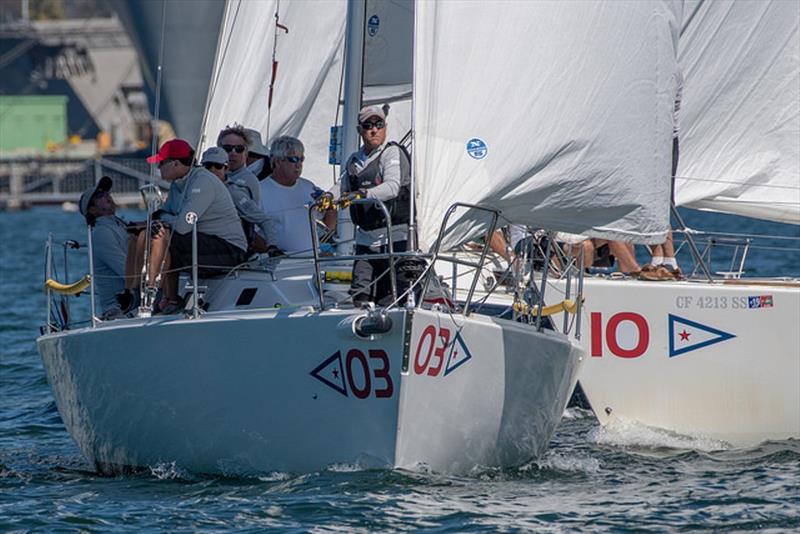 2018 International Masters Regatta photo copyright Alex Pupko and Tom Walker taken at San Diego Yacht Club and featuring the J105 class