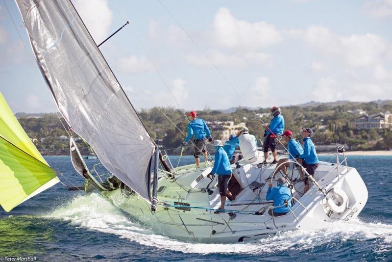 Peter Lewis and his local team aboard J/105 'Whistler' - photo © Peter Marshall