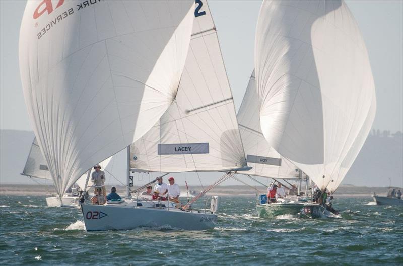 2019 International Masters Regatta photo copyright Mark Albertazzi taken at San Diego Yacht Club and featuring the J105 class