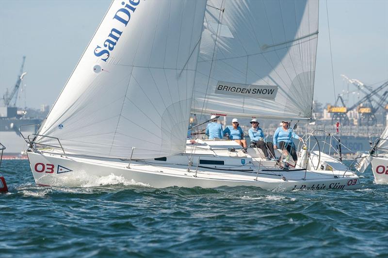 2019 International Masters Regatta - Day 2 photo copyright Mark Albertazzi taken at San Diego Yacht Club and featuring the J105 class