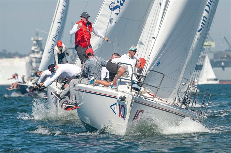 2019 International Masters Regatta - Day 2 photo copyright Mark Albertazzi taken at San Diego Yacht Club and featuring the J105 class