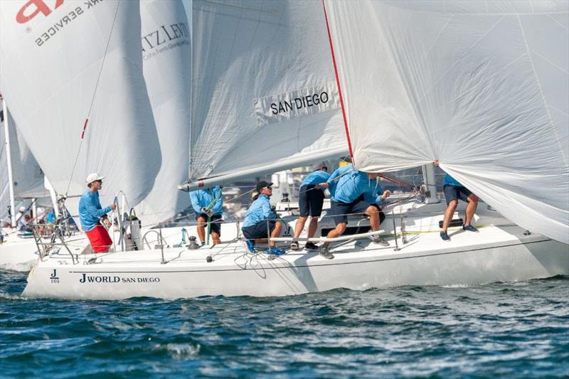 2019 Lipton Cup photo copyright Mark Albertazzi taken at Long Beach Yacht Club and featuring the J105 class