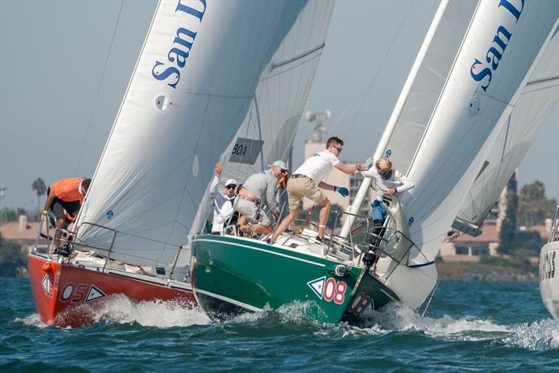 2019 Sir Thomas Lipton Challenge Cup day 2 photo copyright Mark Albertazzi taken at San Diego Yacht Club and featuring the J105 class