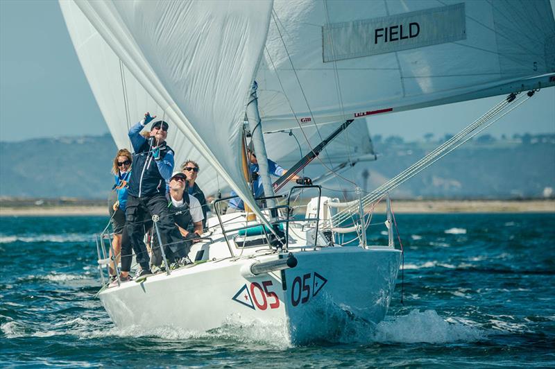 2021 International Masters Regatta - Day 1 photo copyright Mark Albertazzi taken at San Diego Yacht Club and featuring the J105 class