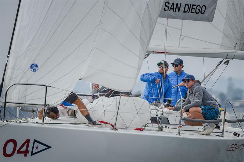 2021 Sir Thomas Lipton Challenge Cup photo copyright Mark Albertazzi taken at San Diego Yacht Club and featuring the J105 class