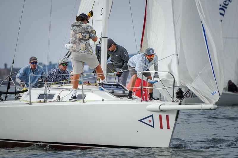 2021 Sir Thomas Lipton Challenge Cup photo copyright Mark Albertazzi taken at San Diego Yacht Club and featuring the J105 class