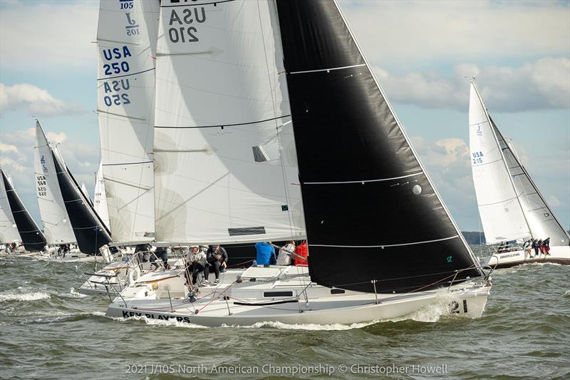 2021 J/105 North American Championship photo copyright Christopher Howell taken at Annapolis Yacht Club and featuring the J105 class