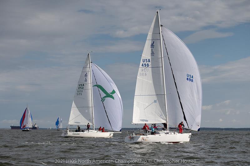 2021 J/105 North American Championship photo copyright Christopher Howell taken at Annapolis Yacht Club and featuring the J105 class