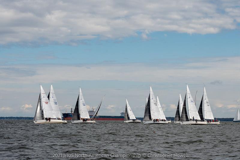 2021 J/105 North American Championship photo copyright Christopher Howell taken at Annapolis Yacht Club and featuring the J105 class