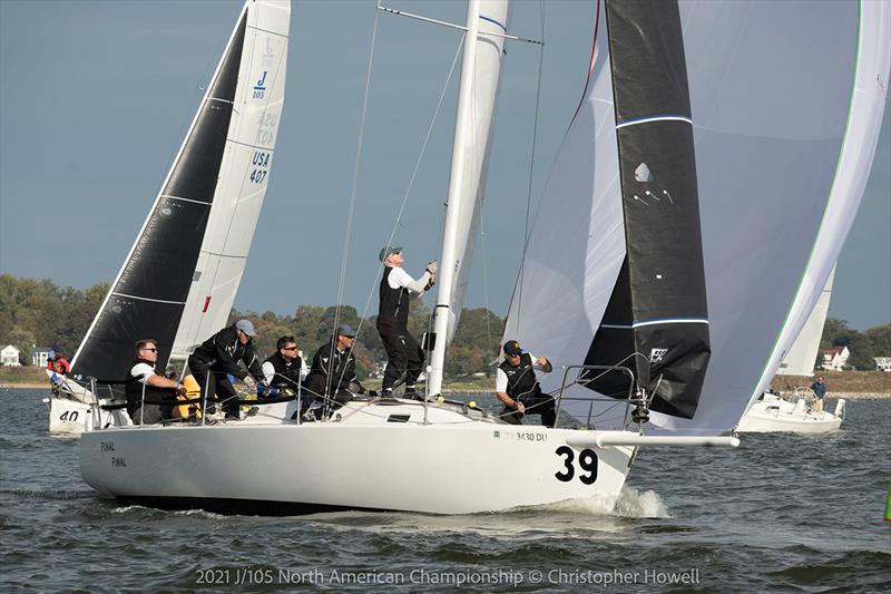 2021 J/105 North American Championship photo copyright Christopher Howell taken at Annapolis Yacht Club and featuring the J105 class