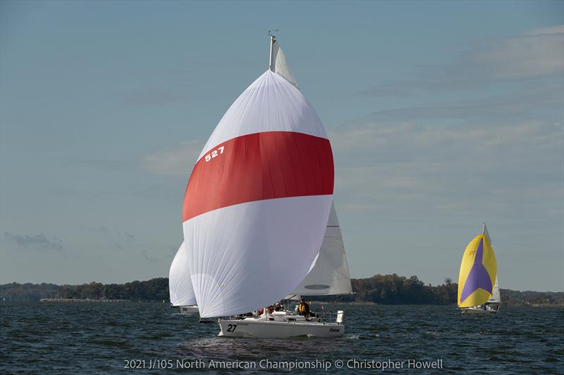 2021 J/105 North American Championship photo copyright Christopher Howell taken at Annapolis Yacht Club and featuring the J105 class