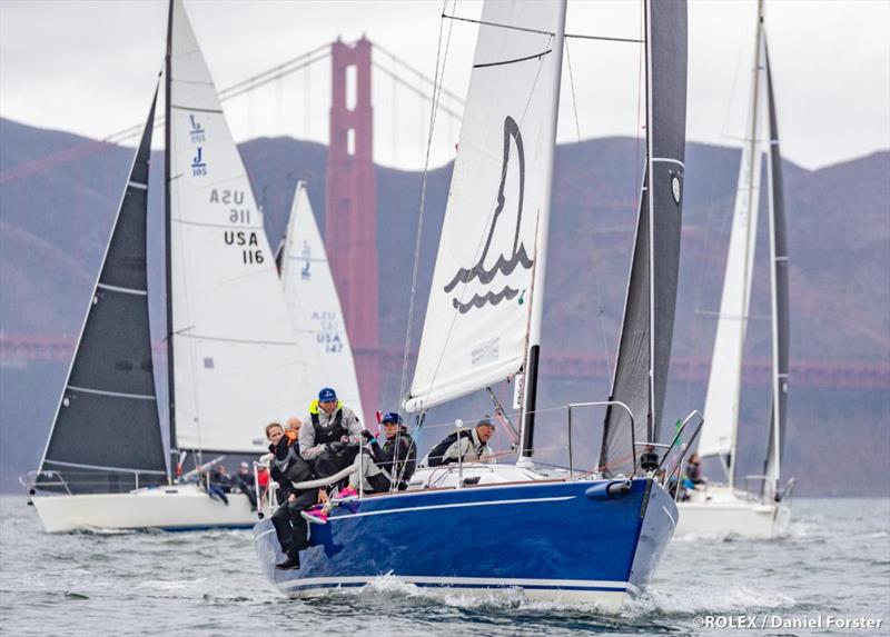 2022 Rolex Big Boat Series photo copyright Rolex / Daniel Forster taken at St. Francis Yacht Club and featuring the J105 class
