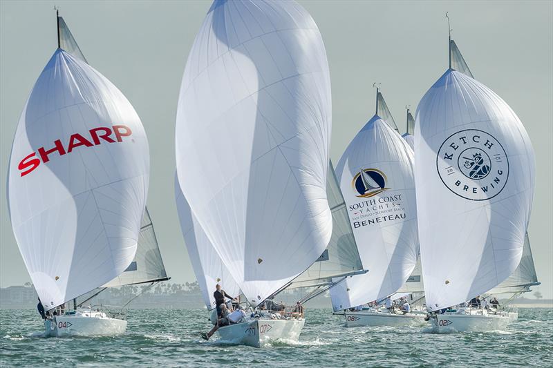 2022 International Masters Regatta photo copyright Mark Albertazzi taken at San Diego Yacht Club and featuring the J105 class