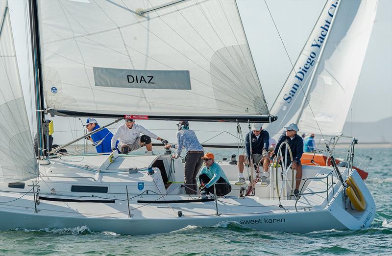 2022 International Masters Regatta photo copyright Mark Albertazzi taken at San Diego Yacht Club and featuring the J105 class