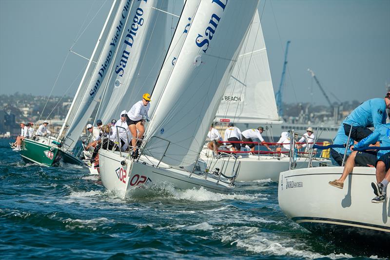 2022 Lipton Cup - Day 1 photo copyright Mark Albertazzi taken at San Diego Yacht Club and featuring the J105 class