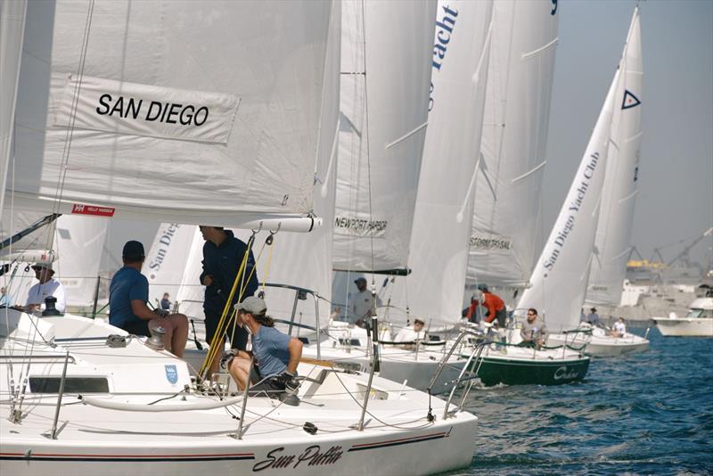 2022 Lipton Cup - Day 1 photo copyright Bob Betancourt Photography taken at San Diego Yacht Club and featuring the J105 class