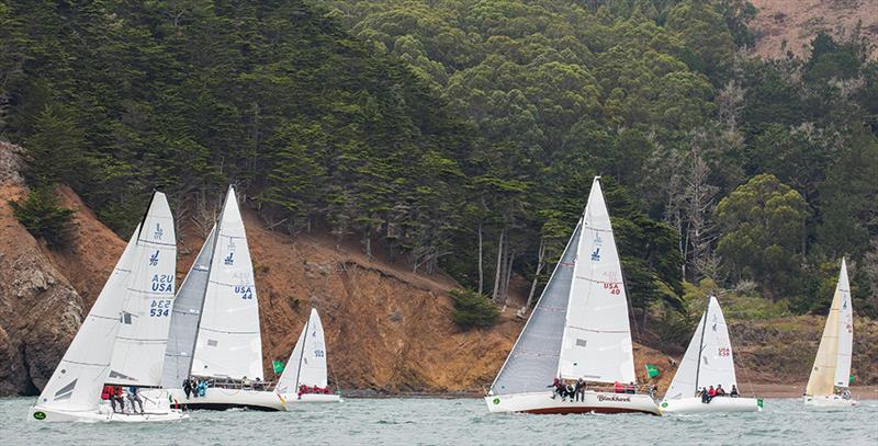 In 2014, Weidling traveled to San Francisco to crew on Phillip Laby's J/105 Godot (sail #44) in Rolex Big Boat Series — placing third overall in the class - photo © Rolex / Daniel Forster