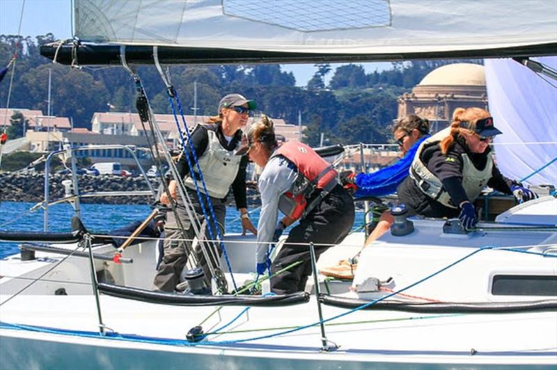 2023 SF Bay J/105 Women Skipper Invitational photo copyright Chris Ray taken at St. Francis Yacht Club and featuring the J105 class