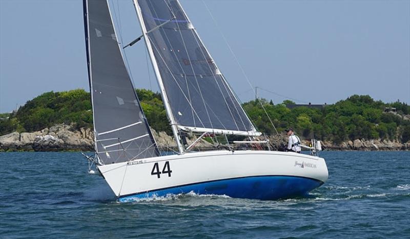 Peter Becker's J/105 Young American photo copyright Newport Yacht Club taken at Newport Yacht Club, Rhode Island and featuring the J105 class