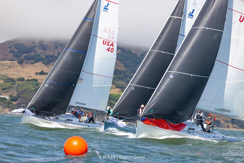 2023 Rolex Big Boat Series photo copyright Sharon Green / ultimatesailing.com taken at St. Francis Yacht Club and featuring the J105 class