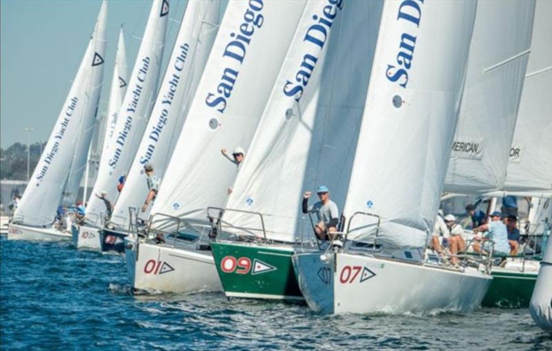 The Lipton Cup photo copyright Mark Albertazzi taken at San Diego Yacht Club and featuring the J105 class